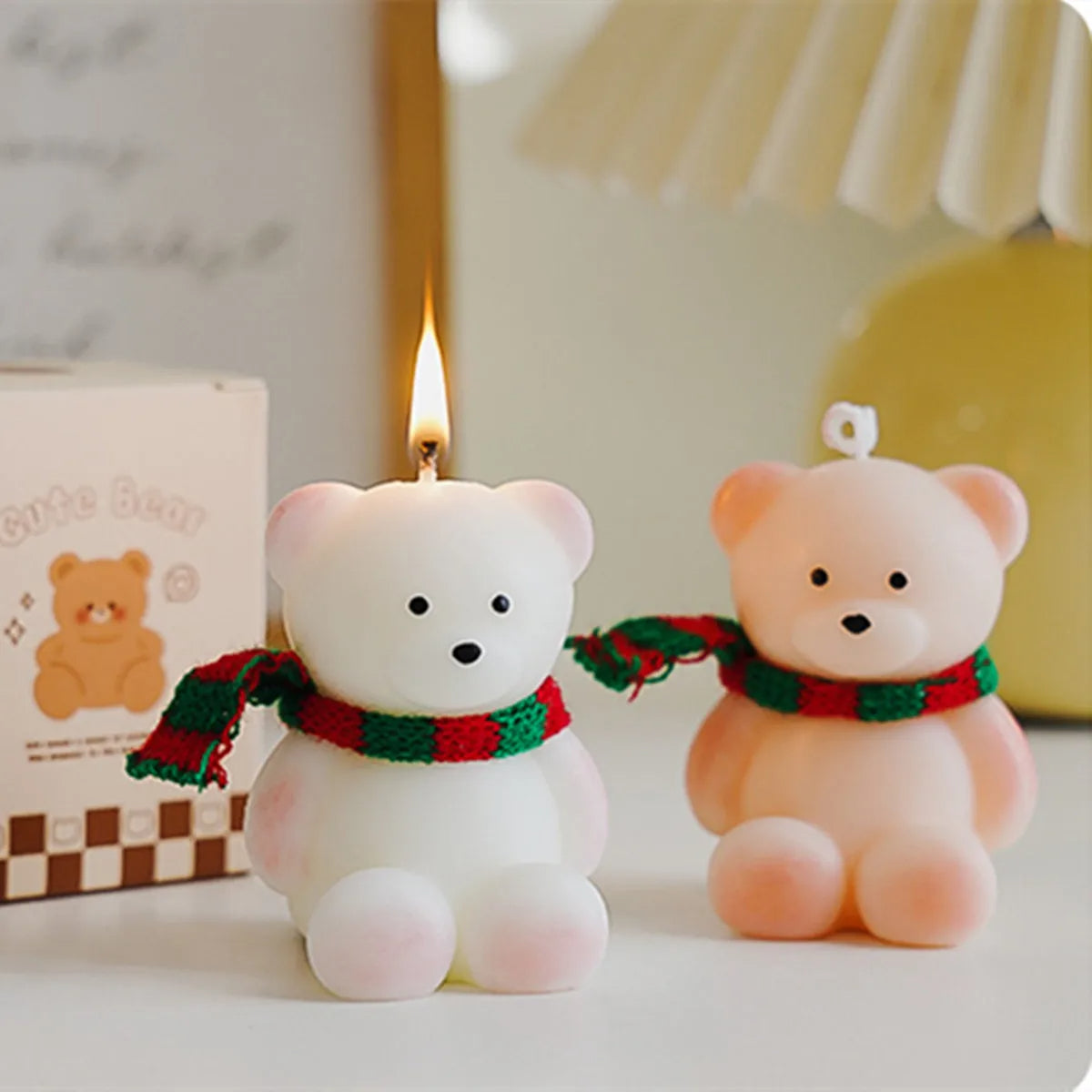 Hoza Bear scented Candle Handmade, Creative, Cute Bear Aromatherapy Candles Home Decoration Creative Handmade Scented Candles Ornaments Animal Modeling Candles